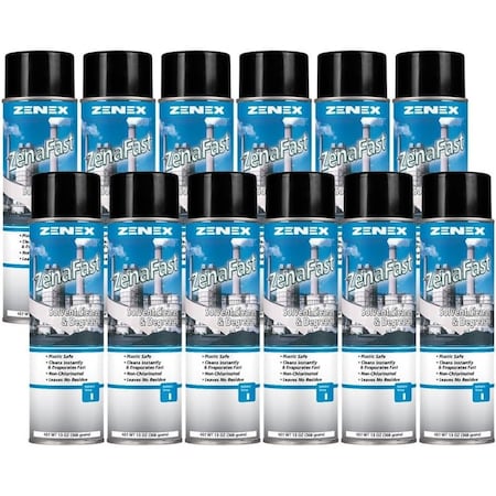 Zenex Zenafast Solvent Cleaner & Degreaser Plastic Safe net 13 oz., 12PK 499075